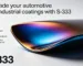 Automotive and industrial coating with S-333