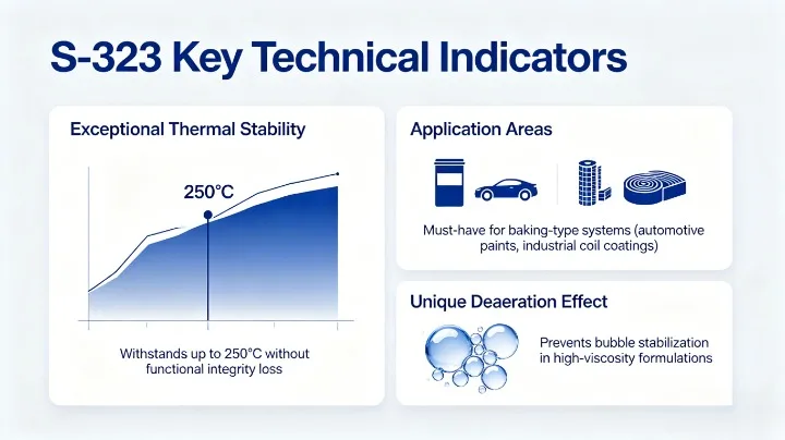 S-323 Key Technical Indicators