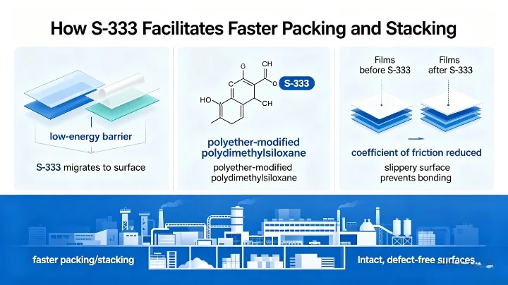 S-333 Facilitates fast packing and stacking