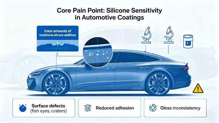 Silicone Sensitivity in Automotive Coatings