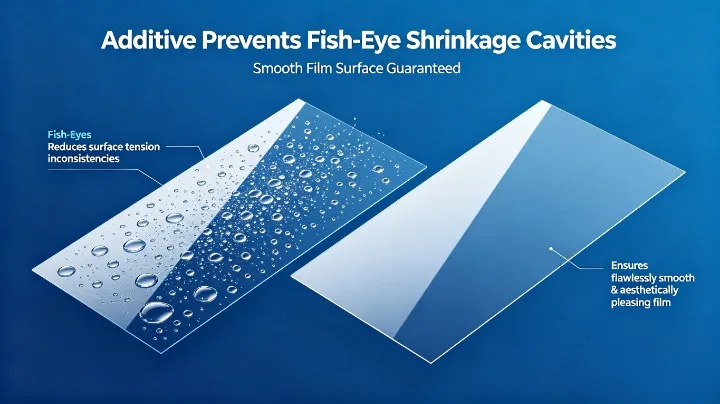 prevents the formation of shrinkage cavities-defoamer