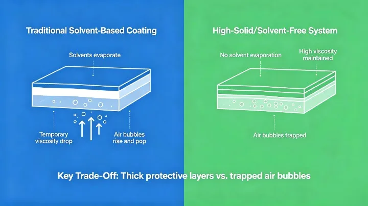 High-solid-solvent-free-system