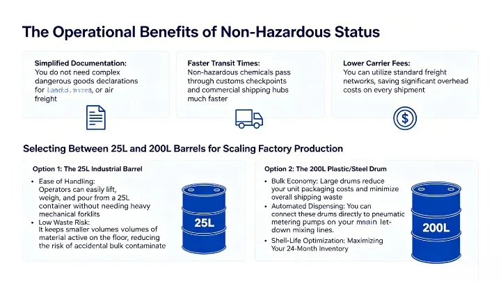 the operational benefits of non-hazardous status