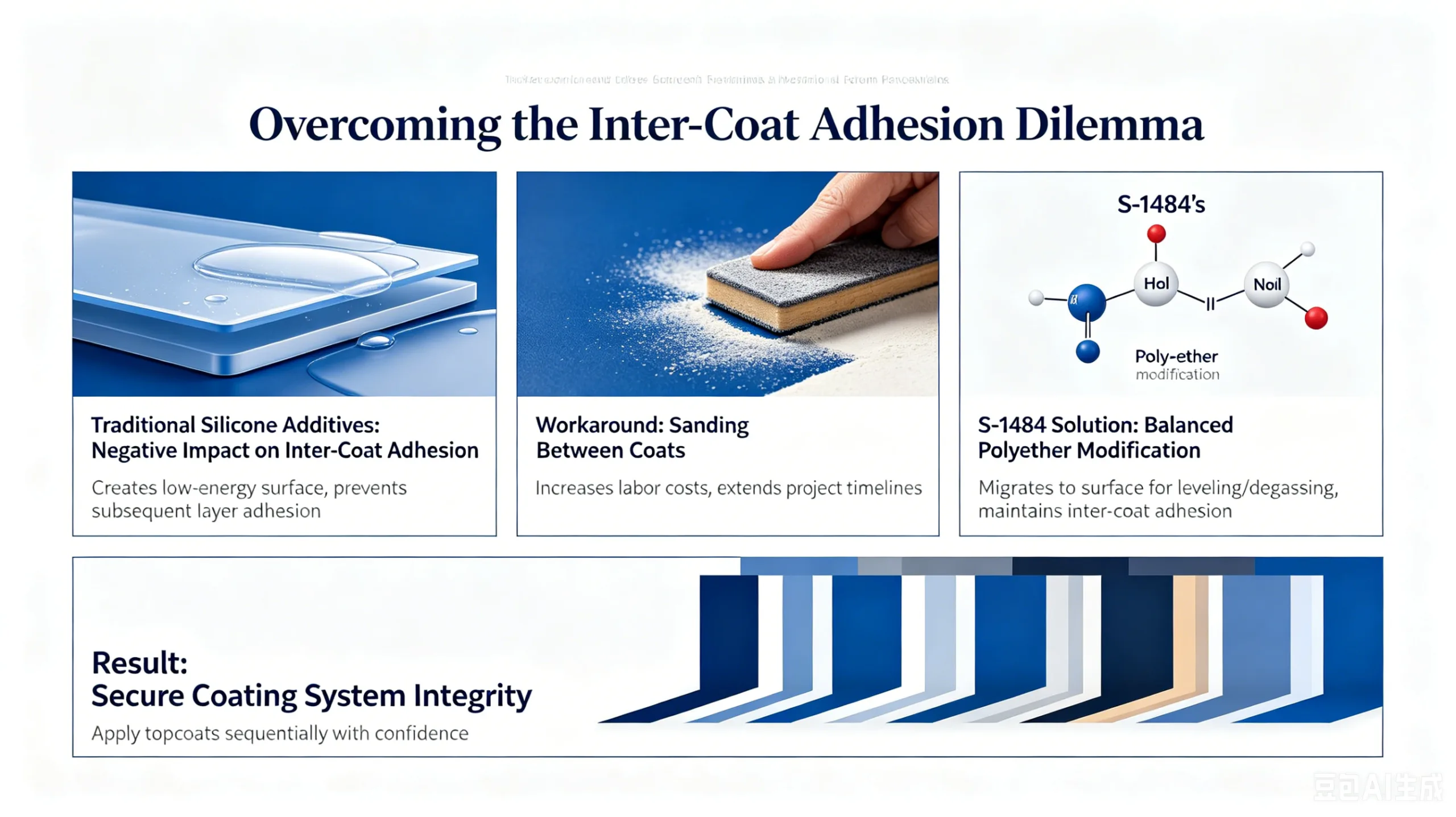 Overcoming the Inter-Coat Adhesion Dilemma
