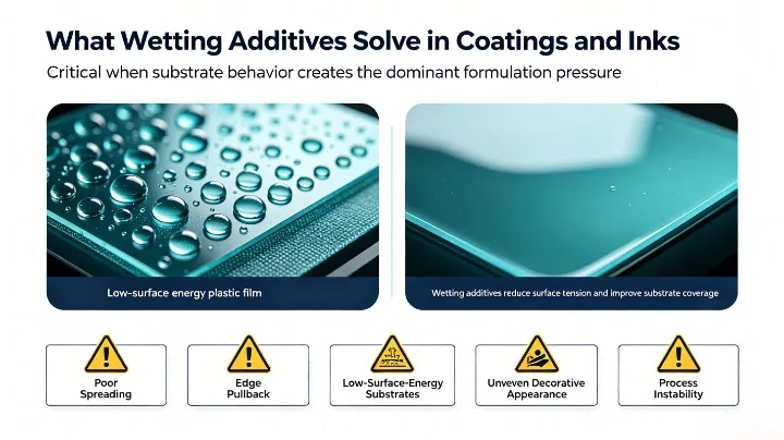 wetting additive solve