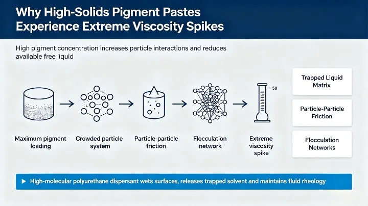 high solids piment pastes experience extreme vissosity spikes