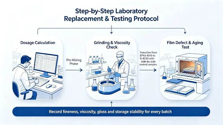 laboratory repalcement & testing protocol